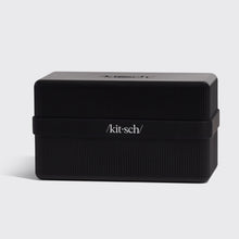 4-Compartment Travel Case - Black