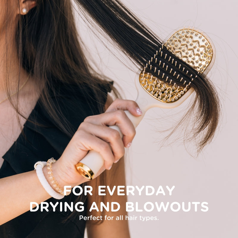Vented Hair Brush | Tan