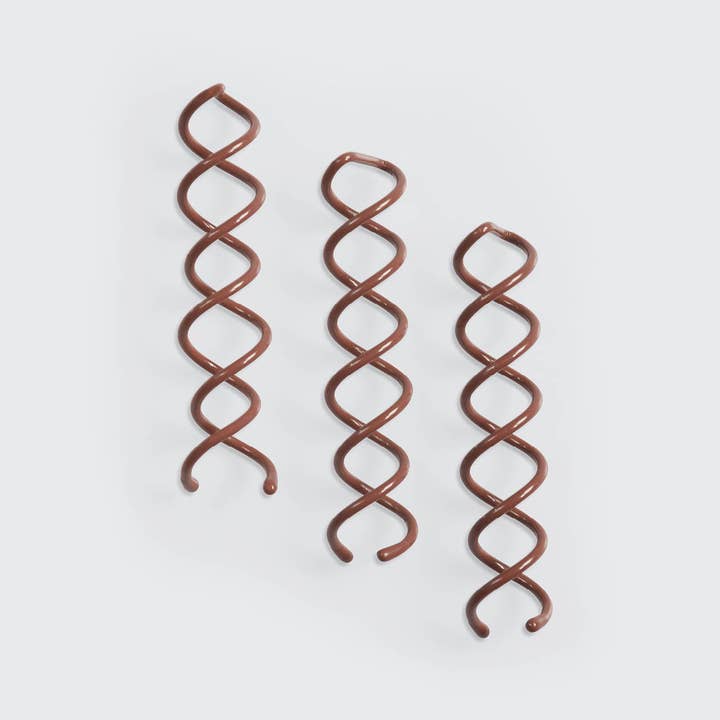 Bun Twist 3pc - Brown