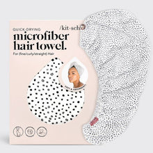 Quick Dry Hair Towel - Micro Dot