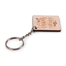 Chaos Coordinator Maple Veneer Keychain