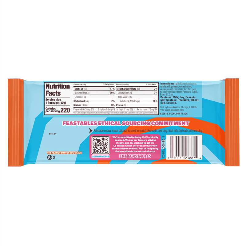 Feastables Mr. Beast Chocolate Peanut Butter Cups