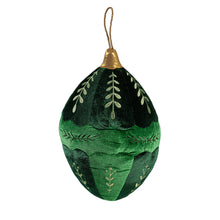 Shades of Green Throw Pillow Ornament Shaped Pillow, 8.25"L x 13"H