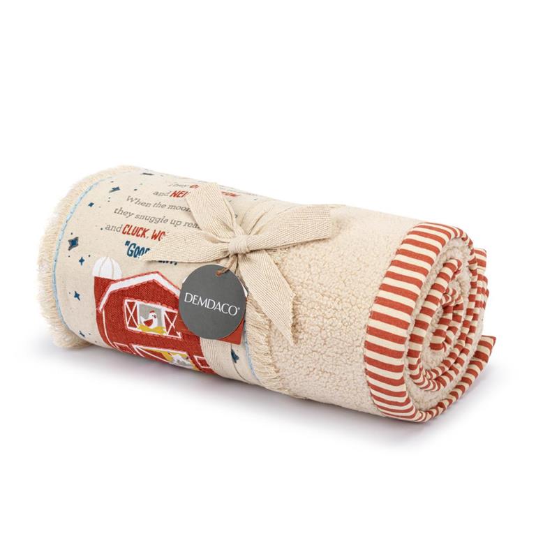 Barnyard Blanket 30x40in