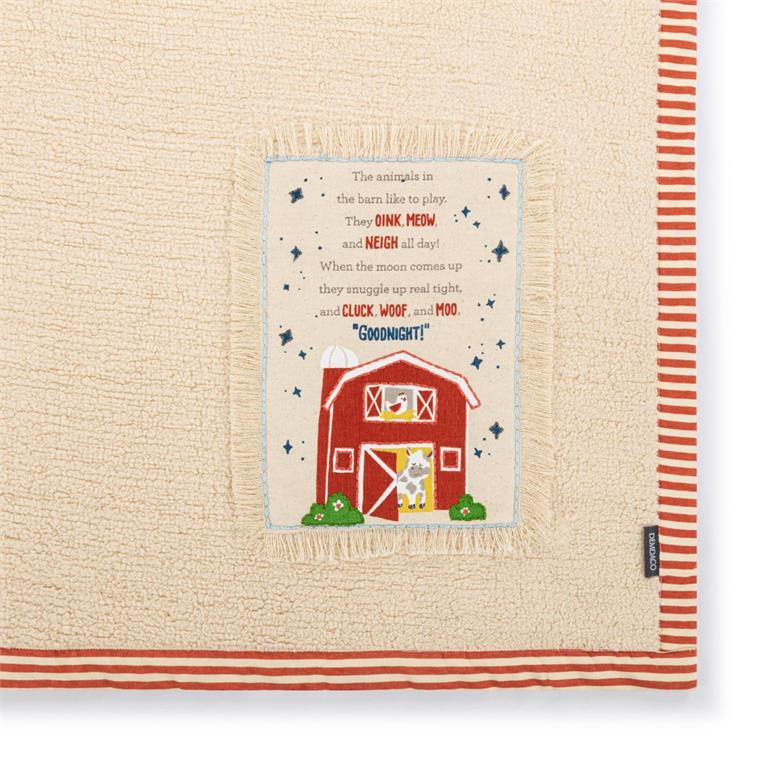 Barnyard Blanket 30x40in