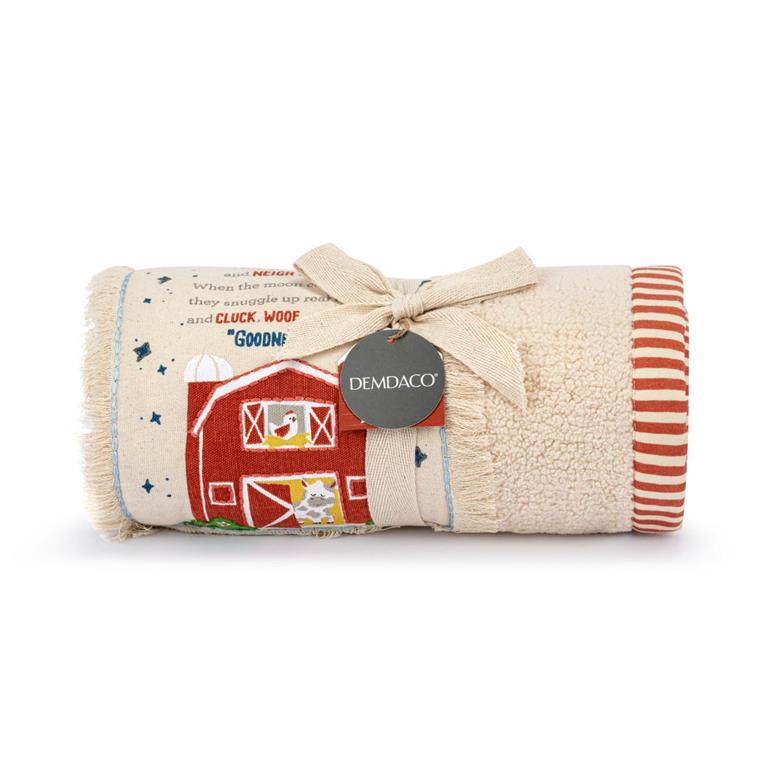 Barnyard Blanket 30x40in