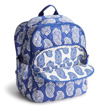 Vera Bradley Bancroft Backpack | Iconic Paisley Deep Ultramarine