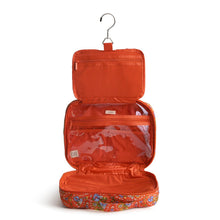 Hanging Travel Organizer Garden Paisley in Premium Cotton