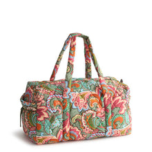 Large Original Duffel Bag Leaf Me Not Paisley in Featherweight