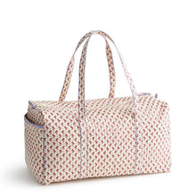 Large Original Duffel Bag Rachel Ditsy in Premium Cotton