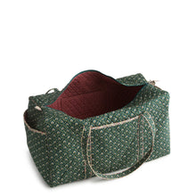 Large Original Duffel Bag Mistletoe lattice in Premium cotton