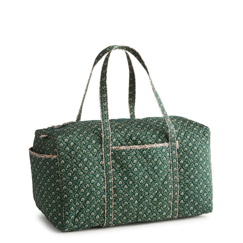 Large Original Duffel Bag Mistletoe lattice in Premium cotton