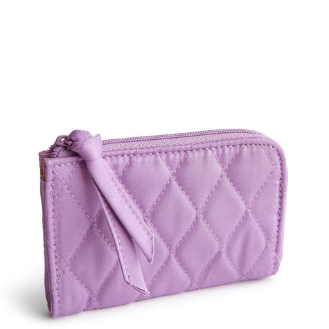 Vera Bradley Zip Card Pouch | Purple Rhapsody