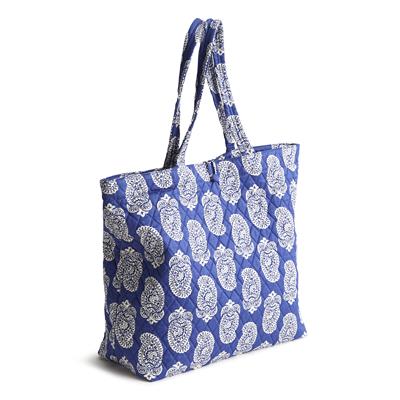 Vera Bradley Original Tote | Iconic Paisley Deep Ultramarine