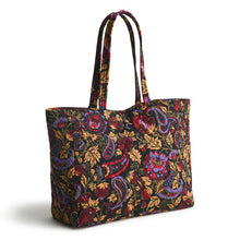 Hathaway Tote Bag - Midnight Garden Paisley