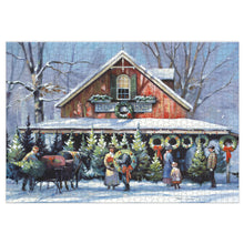 Christmas at the Flower Market - 1000 piece puzzle