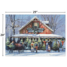 Christmas at the Flower Market - 1000 piece puzzle