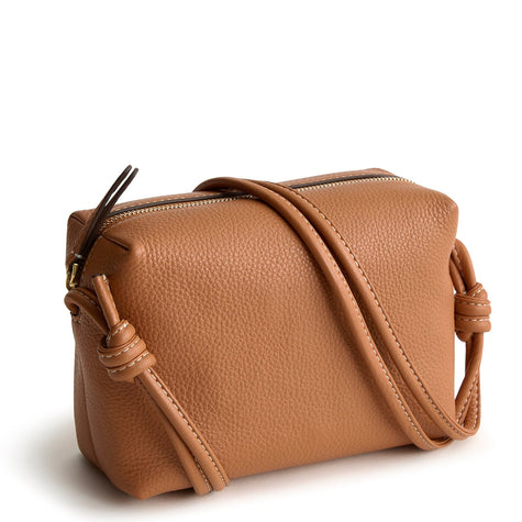 Blake Crossbody Roasted Pecan in Leather