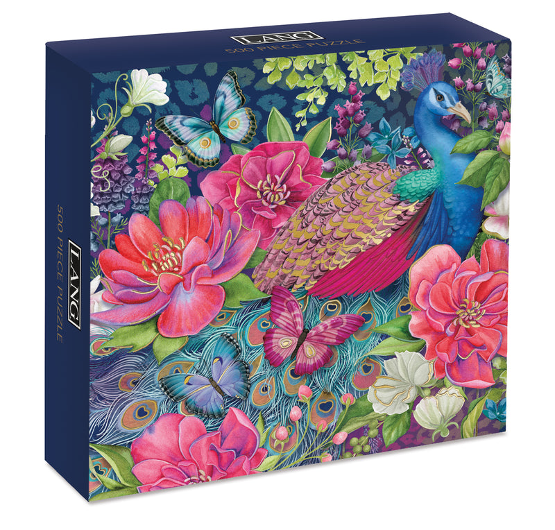 Vibrant Plumes Luxe 500 Piece Puzzle