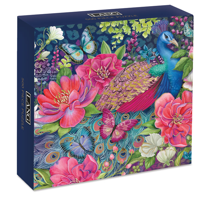 Vibrant Plumes Luxe 500 Piece Puzzle