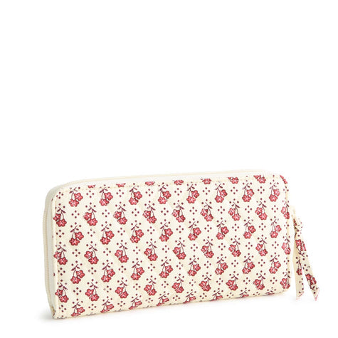 Continental Wallet Rachel Ditsy in Premium Cotton