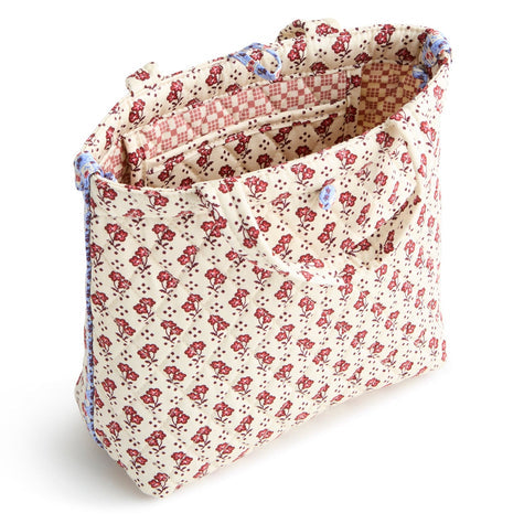 Mini Original Tote Bag Rachel Ditsy in Premium Cotton