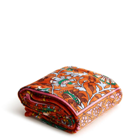 Vera Bradley Plush Throw Blanket | Marrakesh Medley