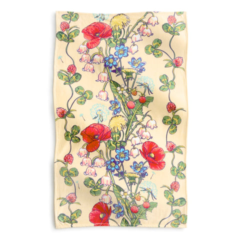 Plush Throw Blanket Serene Forest in Fleece