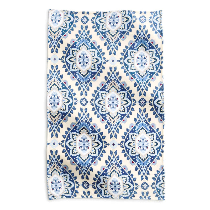 Plush Throw Blanket Cambridge Blues in Fleece