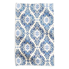 Plush Throw Blanket Cambridge Blues in Fleece