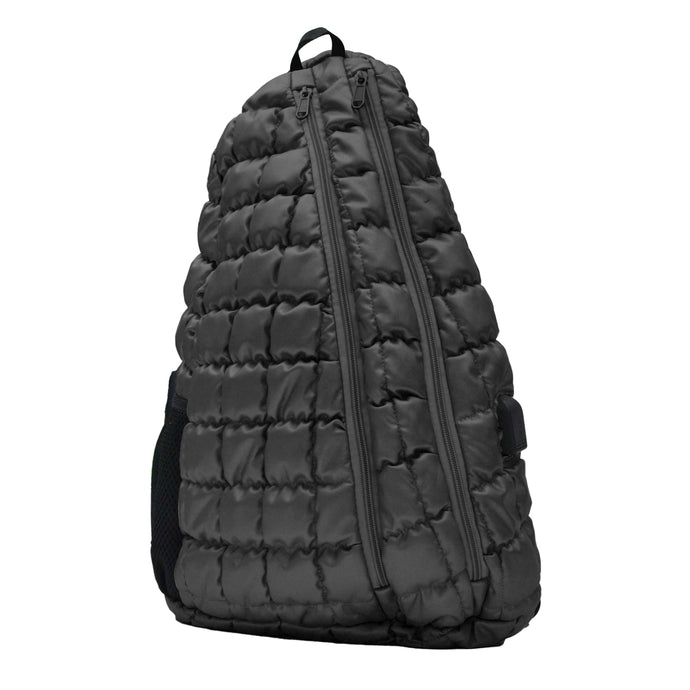 Puffy Athleisure Bag Black