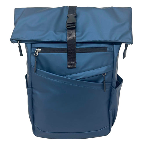 Large Rolltop Backpack Blue
