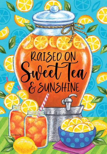 Garden Flag-Sweet Tea & Sunshine