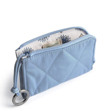 Zip Card Pouch Soft Chambray in Performance Twill