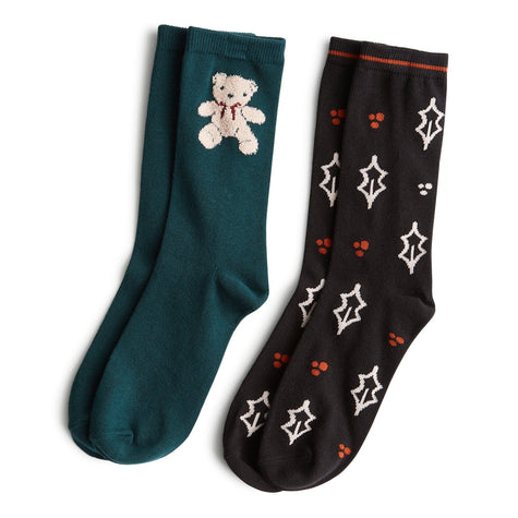 Crew Socks - Teddy and Holly