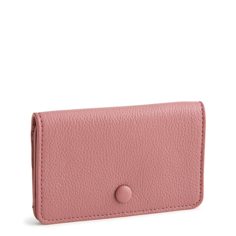 Card Case Withered Rose in Leather