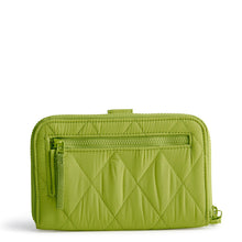 Large Tab Wallet Spinach Green in Featherweight