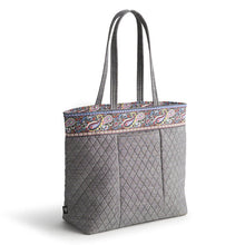 Original Zip Tote Bag Black chambray in Premium cotton