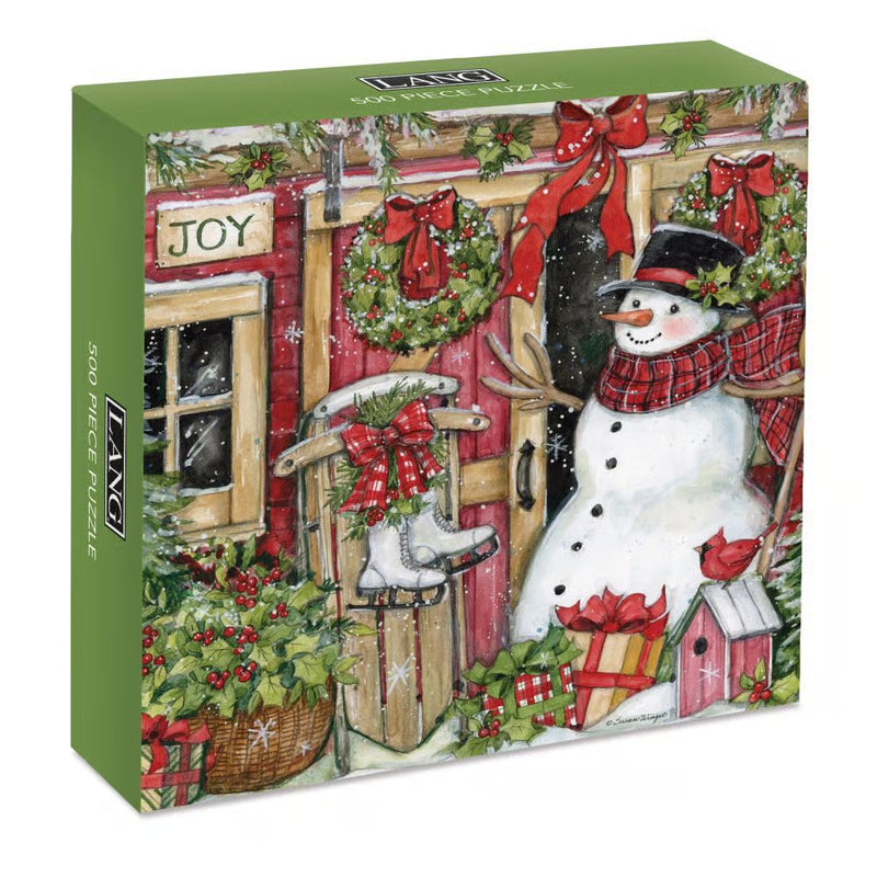 Frosty Welcome Luxe 500 Piece Puzzle