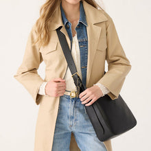 Medium Tifton Crossbody Moonless Night in Leather