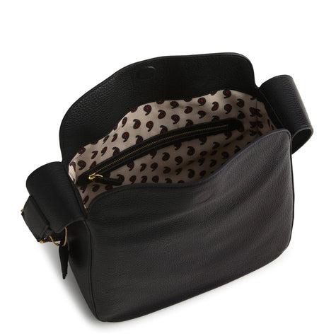 Medium Tifton Crossbody Moonless Night in Leather