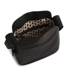Medium Tifton Crossbody Moonless Night in Leather