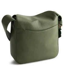 Medium Tifton Crossbody Bronze Green in Leather