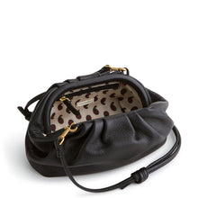 Small Taber Crossbody Moonless Night in Leather