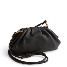 Small Taber Crossbody Moonless Night in Leather