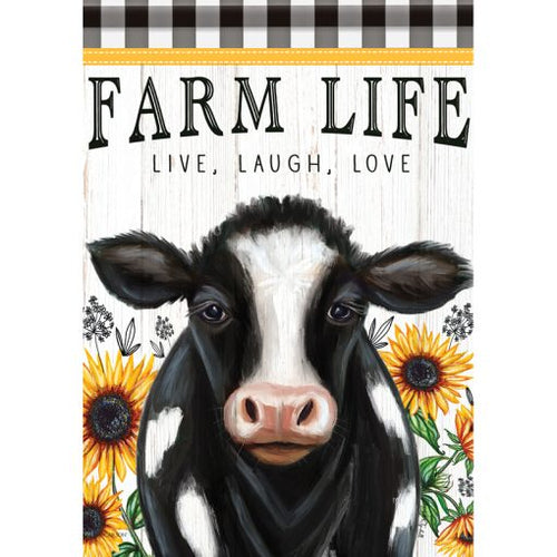 Farm Life Dura Soft Garden Flag