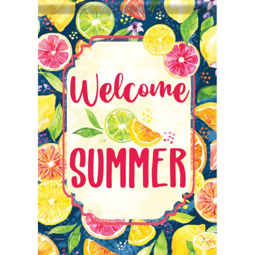 Summer Citrus Dura Soft Garden Flag
