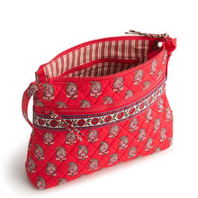 Original Zip Hipster Flowering Paisley Goji Berry in Premium Cotton