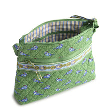 Original Zip Hipster Flowering Paisley Green Birds in Premium Cotton