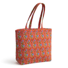 Original Zip Tote Bag Garden paisley in Premium cotton